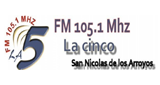 La Cinco 105.1 FM en vivo